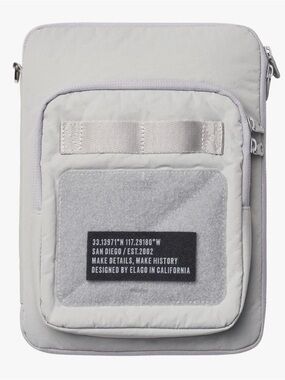 Elago Light Gray Tech Sleeve with Front Pocket NWT